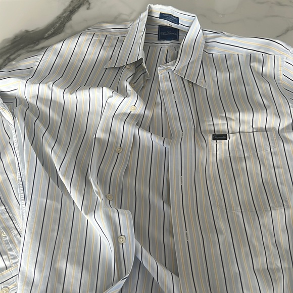 Faconnable men’s button down long sleeve size M - Picture 1 of 4